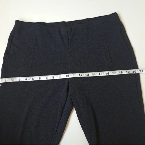 Chico's dark gray ankle length elastic pants‎ size 10 - Picture 6 of 10